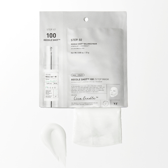 VT Cosmetics Reedle Shot 100 2 Step Mask Sheet 25g
