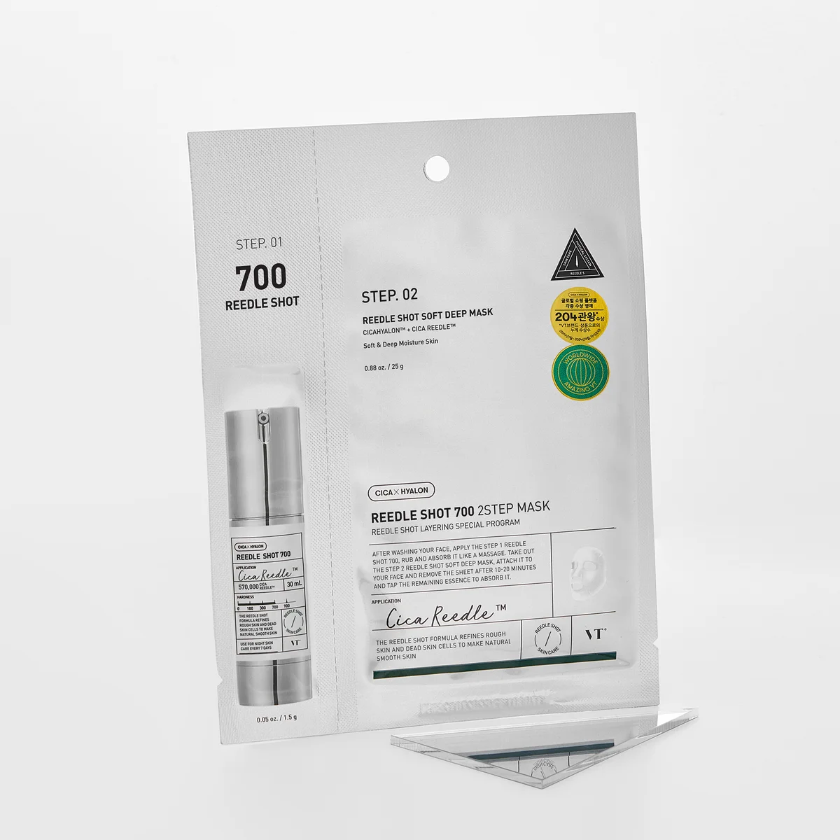 VT Cosmetics Reedle Shot 700 2Step Mask Sheet 25g