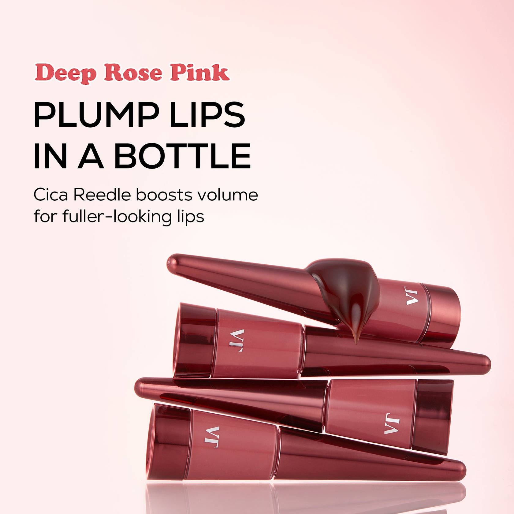 VT Cosmetics Reedle Shot Lip Plumper Rose Berry 4.3g