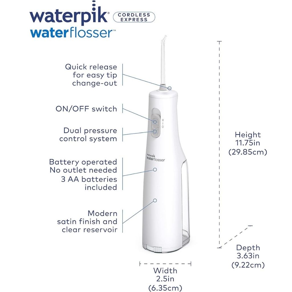 Waterpik Cordless Express Waterflosser Battery Wf-02me