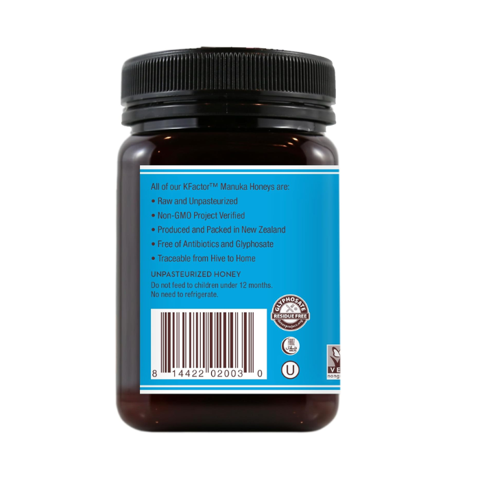 Wedderspoon Raw Multifloral Manuka Honey KFactor 12 500 g