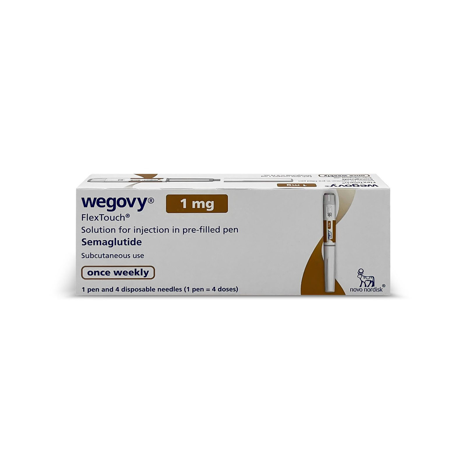 Wegovy FlexTouch 1MG SC Pre-Filled Pen 3ML 1s