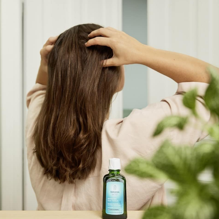 Weleda Rosemary Revitalising Hair Tonic, Strengthens, Promotes Growth and Nourishes Scalp Naturally, 100ml