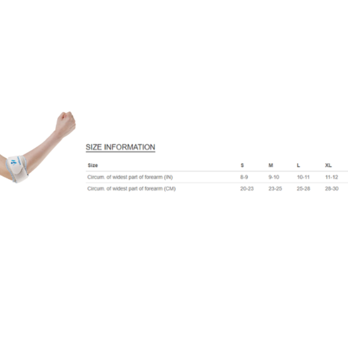 Wellcare Elbow Silicone Strap With Pad Large 62086
