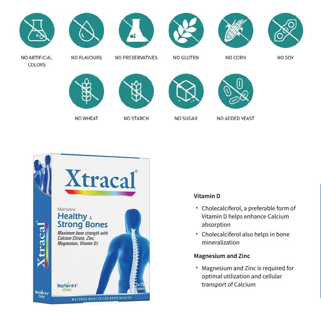 Xtracal Tablet 30s (2 X 15s Blister)