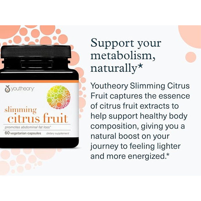 Youtheory Citrus Fruit Advanced 60 Vegetarian Capsules