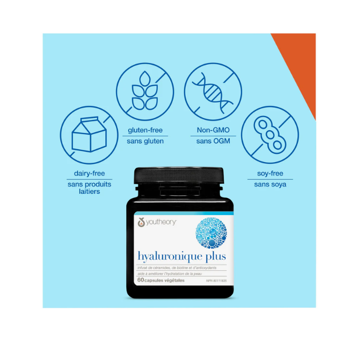 Youtheory Hyaluronic Plus Vegetable Capsule 60's