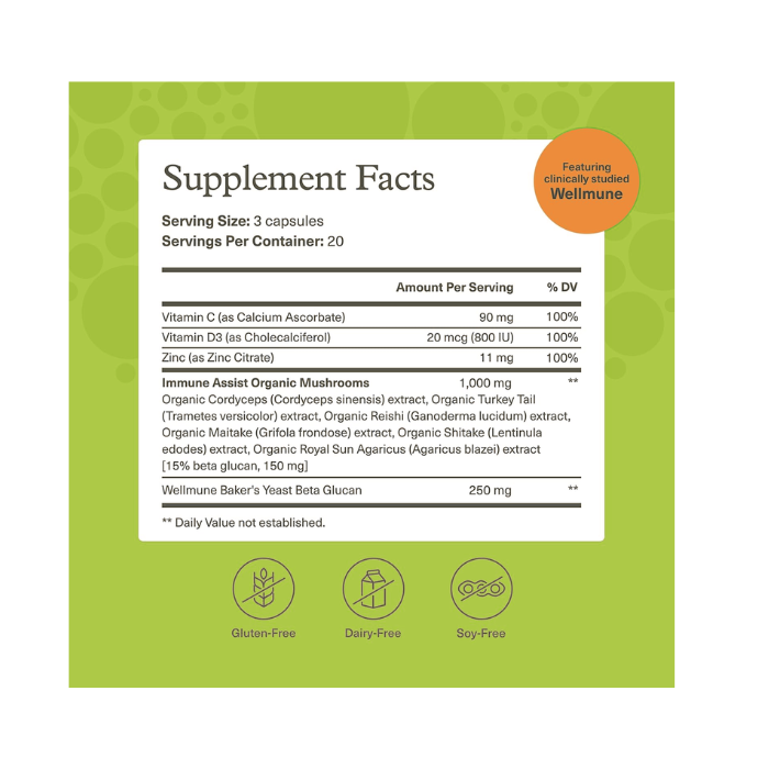 Youtheory Immune+ Daily Wellness Vegetable Capsule 60's