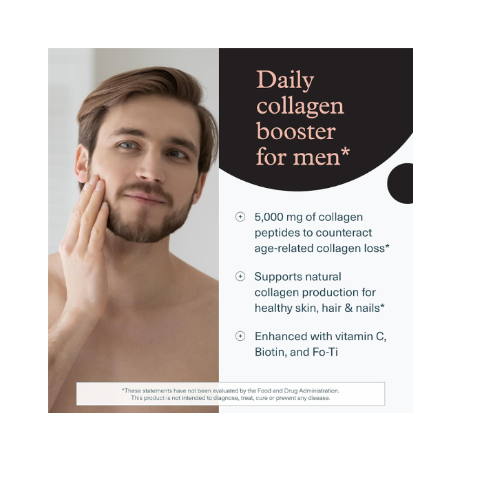 Youtheory Men's Collagen 160 Tablets