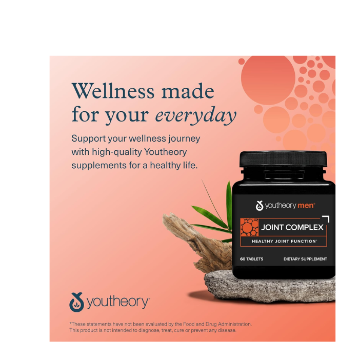 Youtheory Men's Joint Complex 60 Tablets