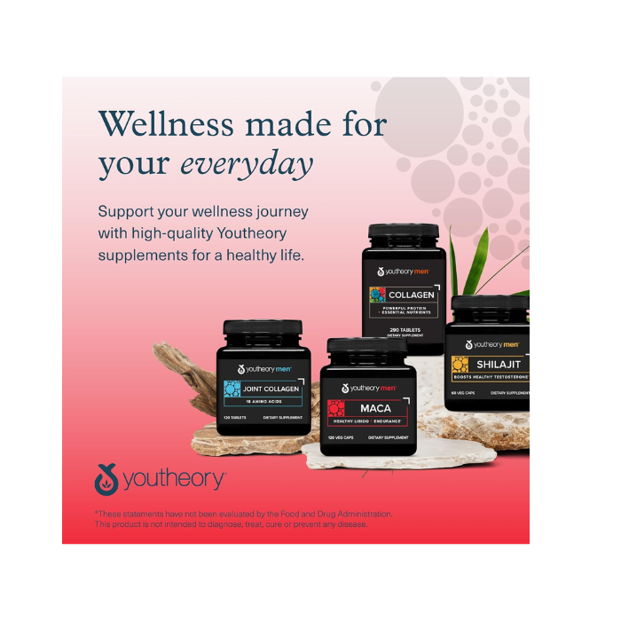 Youtheory Men's Maca 120 Capsules