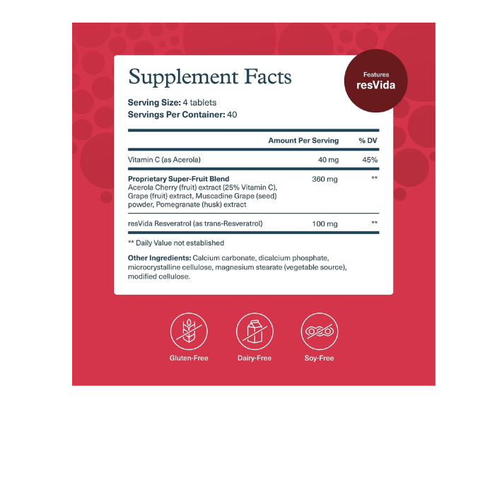 Youtheory Resveratrol Advanced 160 Tablets