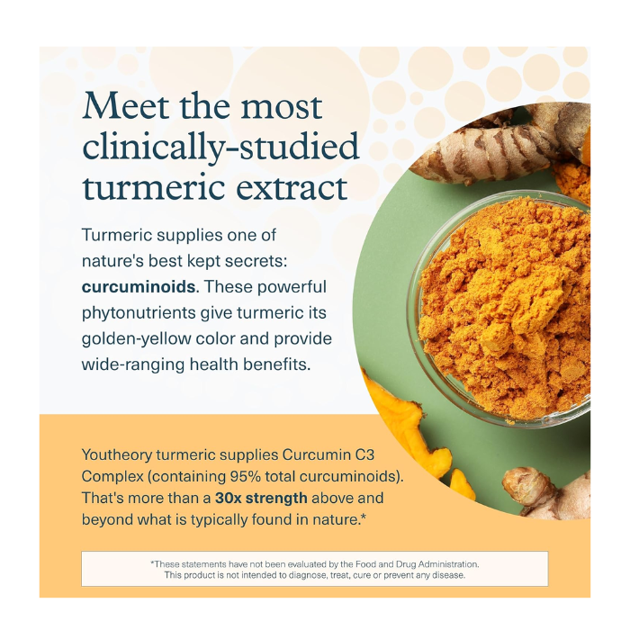 Youtheory Turmeric Advanced 120's