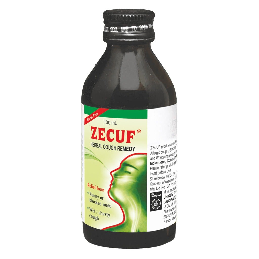 Zecuf Sugar Free Syrup 100 ml