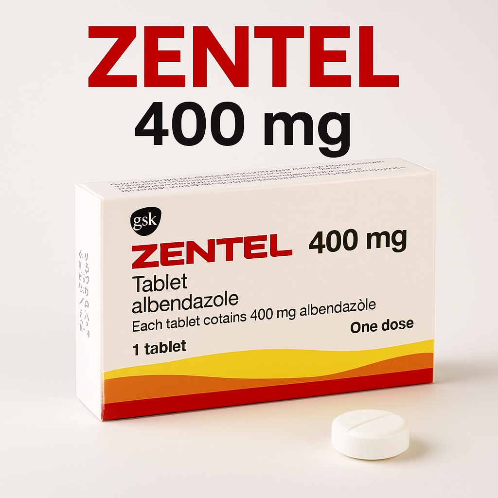 Zentel 400mg  1s